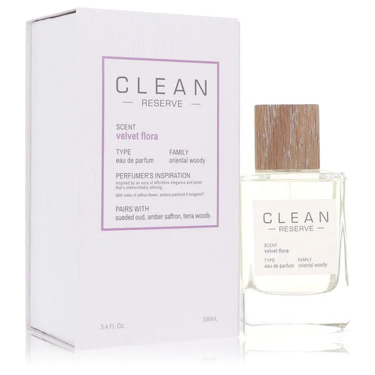 Clean Reserve Velvet Flora Eau De Parfum Spray By Clean 3.4 oz Eau De Parfum Spray