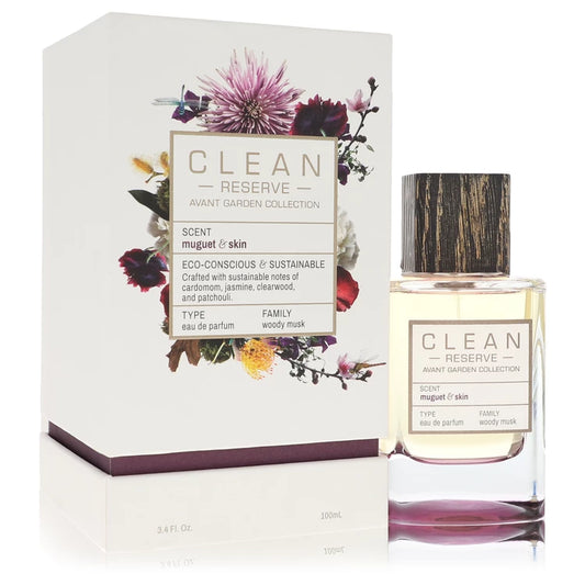 Clean Reserve Muguet & Skin Eau De Parfum Spray (Unisex) By Clean 3.4 oz Eau De Parfum Spray