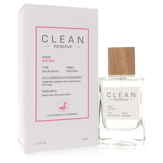 Clean Reserve Lush Fleur Eau De Parfum Spray By Clean 3.4 oz Eau De Parfum Spray