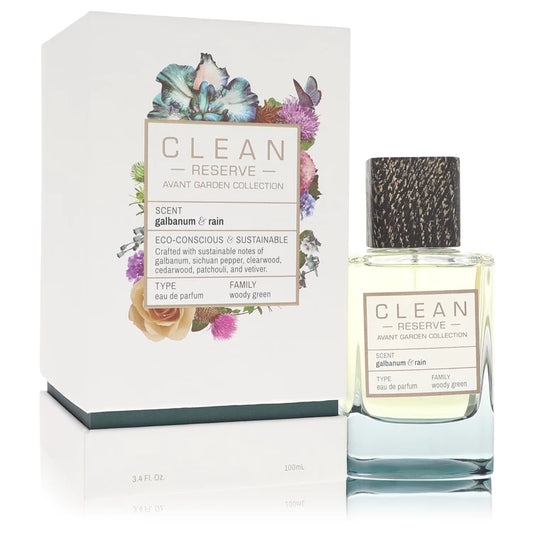 Clean Reserve Galbanum & Rain Eau De Parfum Spray (Unisex) By Clean 3.4 oz Eau De Parfum Spray