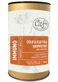 Clef Des Champs - COLD & FLU TEA organic Loose Tea 55 GR