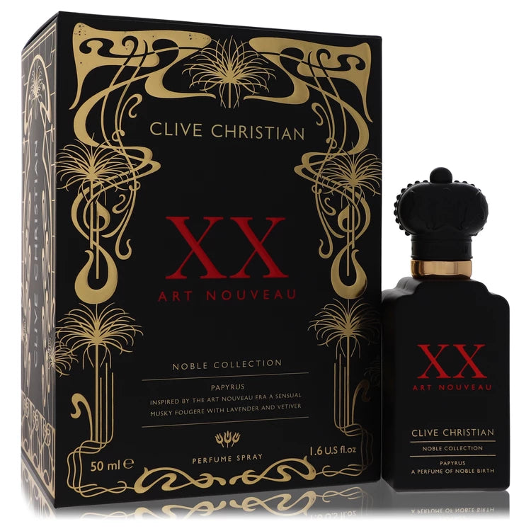 Clive Christian Xx Art Nouveau Papyrus Eau De Parfum Spray By Clive Christian 1.6 oz Eau De Parfum Spray