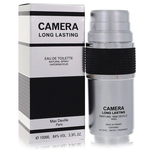 Camera Long Lasting Eau De Toilette Spray By Max Deville 3.4 oz Eau De Toilette Spray