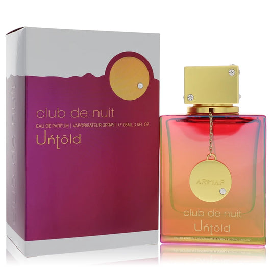 Club De Nuit Untold Eau De Parfum Spray (Unisex) By Armaf 3.6 oz Eau De Parfum Spray