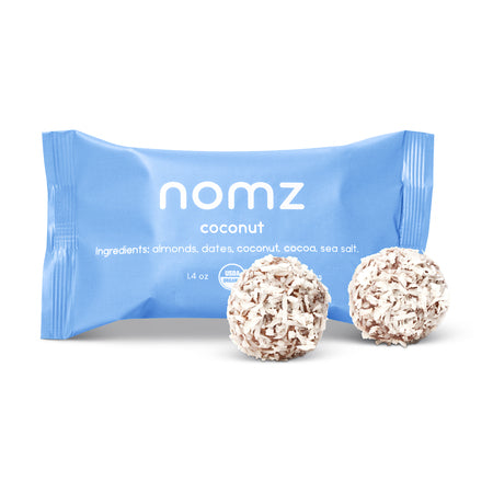Nomz Organic Bites Coconut 40G