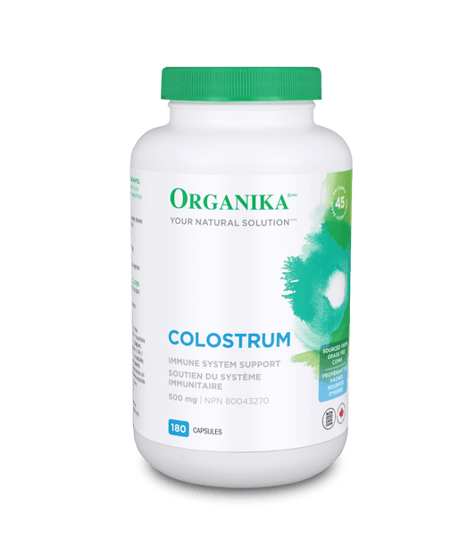 Organika   COLOSTRUM BOVINE 500MG 180CAP
