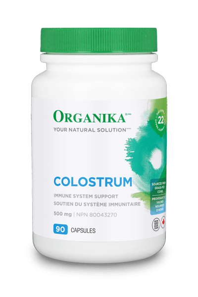 Organika   COLOSTRUM BOVINE 500MG 90CAP
