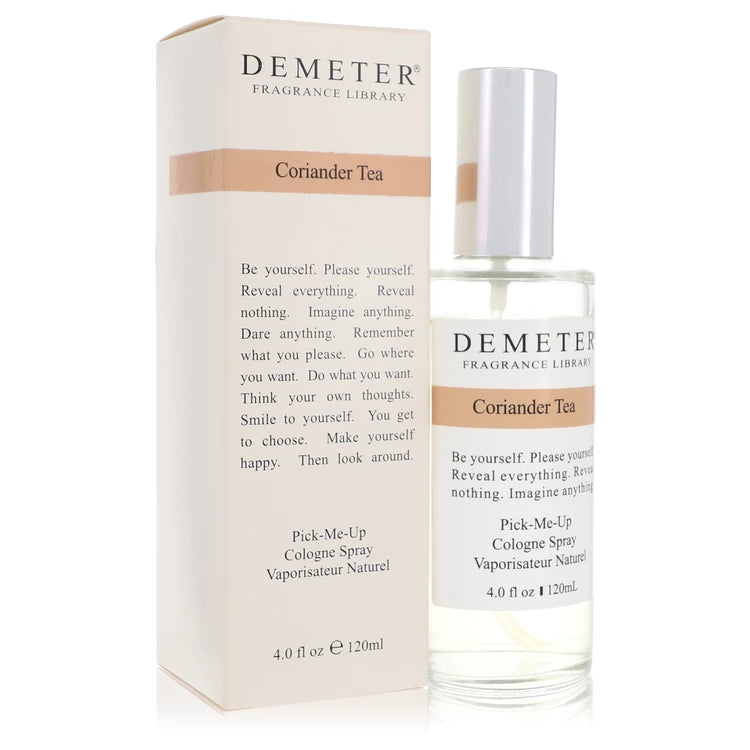 Demeter Coriander Tea Cologne Spray By Demeter 4 oz Cologne Spray
