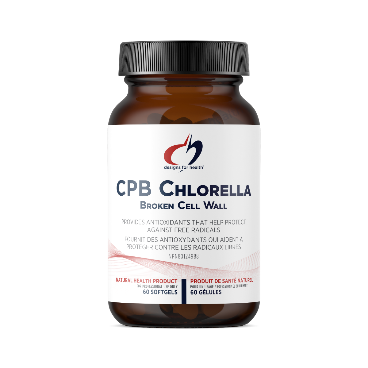 Design For Health  CPB Chlorella  60Softgel