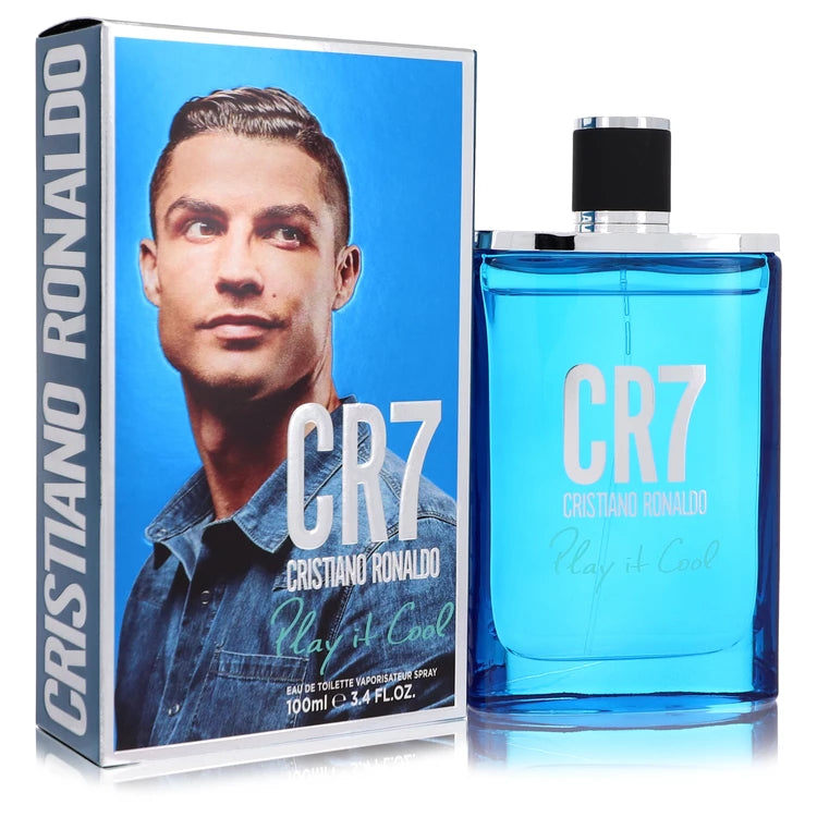 Cr7 Play It Cool Eau De Toilette Spray By Cristiano Ronaldo 3.4 oz Eau De Toilette Spray
