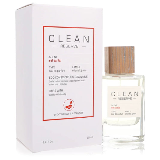 Clean Reserve Sel Santal Eau De Parfum Spray By Clean 3.4 oz Eau De Parfum Spray