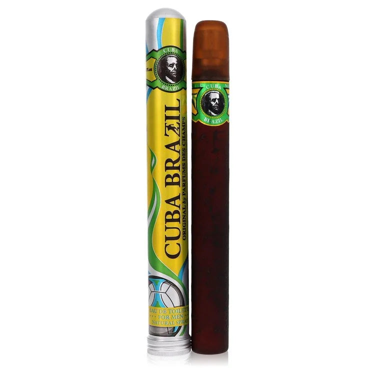 Cuba Brazil Eau De Toilette Spray By Fragluxe 1.17 oz Eau De Toilette Spray