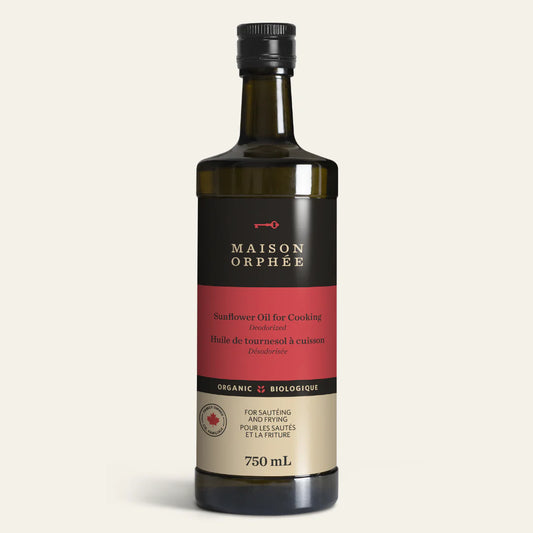 MAISON ORPHÉE OILS - Sunflower Oil, Deodorized, Organic     1.5L