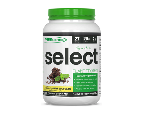 PES   Select Protein Vegan, Mint Chocolate, 27 Serve