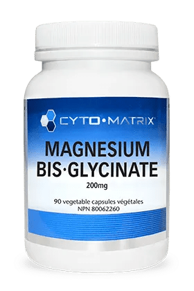 Cyto-Matrix - Magnesium Bis-Glycinate - 200mg - 90 v-caps
