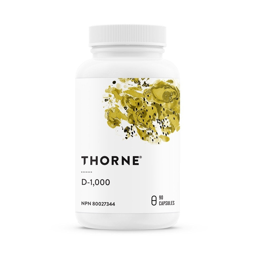 Thorne Vitamin D-1,000 90 capsules
