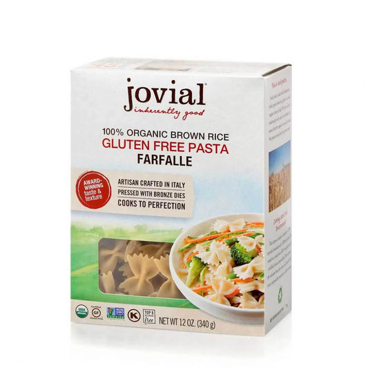 Jovial   Farfalle   Brown Rice Farfalle 340G