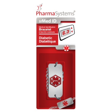 BRACELET MEDICAL ID DIABETIC