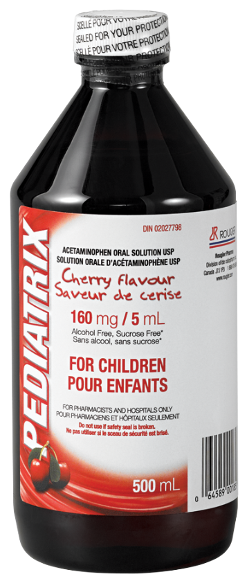 PEDIATRIX LIQ ACETAMINOPHEN CHY 160MG/5ML 500ML LIQUID
