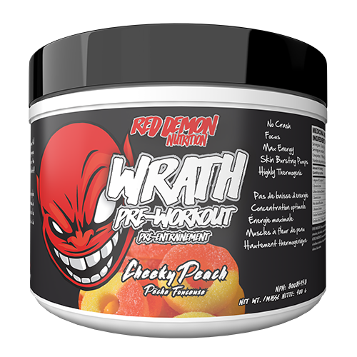 PAKd NUTRITION   RED DEMON WRATH PRE-WORKOUT   20srv   CHEEKY PEACH