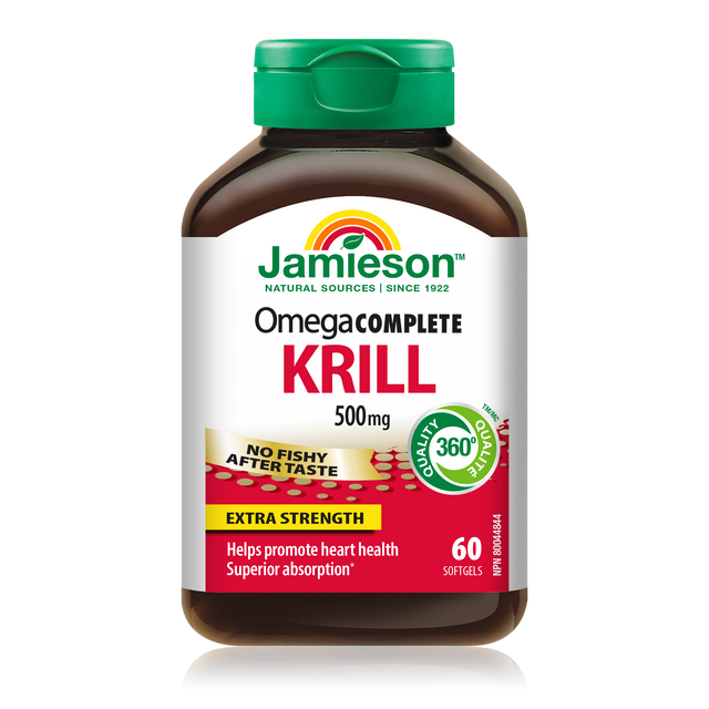 Jamieson    JMS Omega Complete Super Krill 500mg 60's    60Softgels