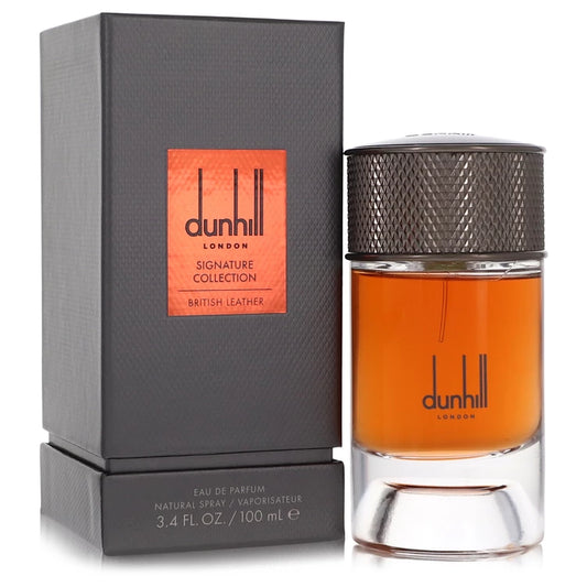 Dunhill British Leather Eau De Parfum Spray By Alfred Dunhill 3.4 oz Eau De Parfum Spray