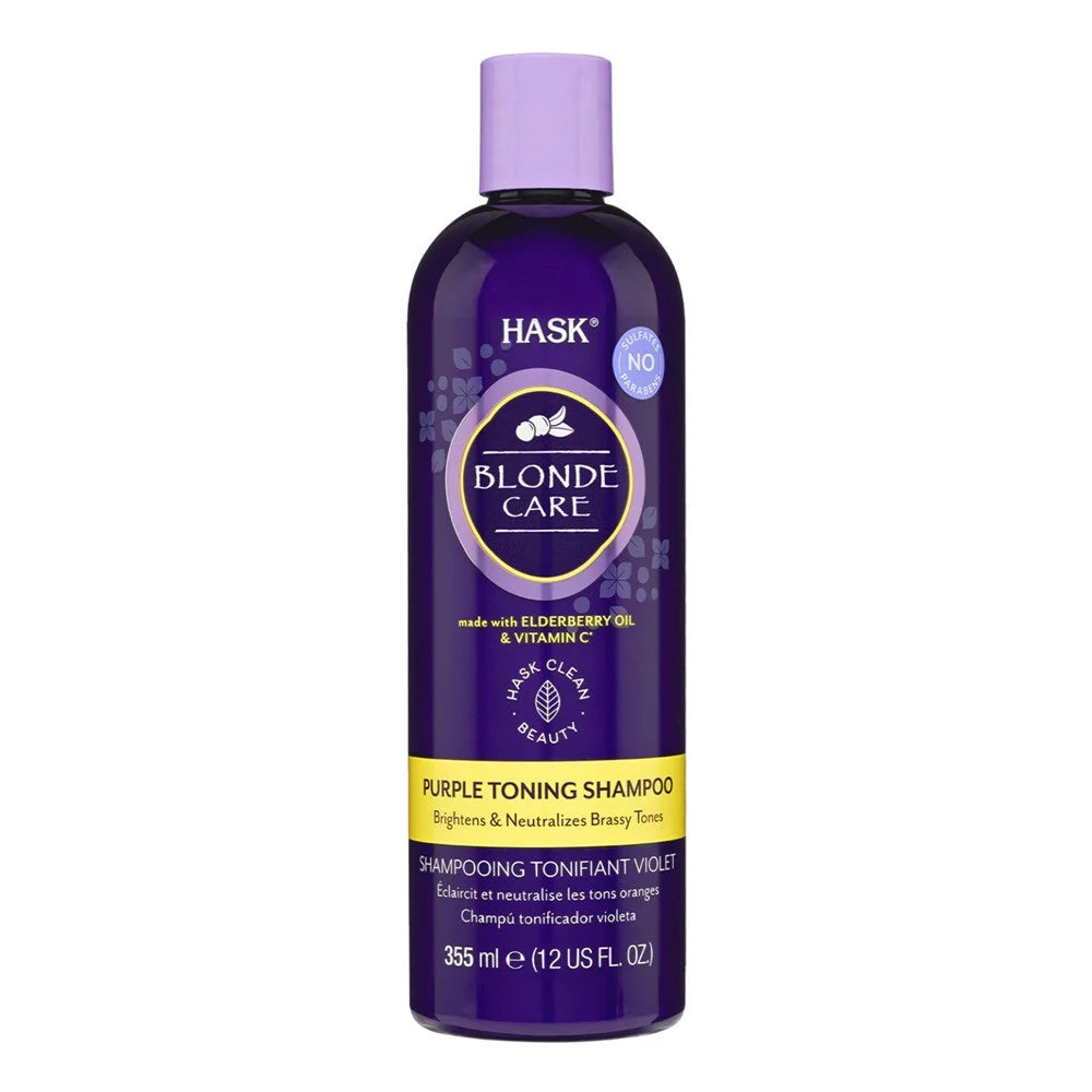 HASK SHP BLONDE CARE PURPLE 355ML