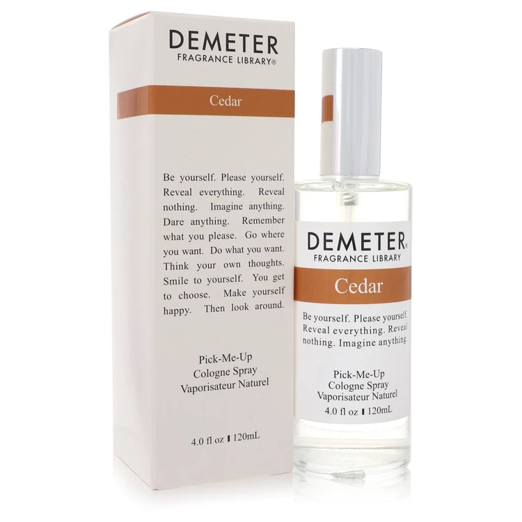 Demeter Cedar Cologne Spray By Demeter 4 oz Cologne Spray
