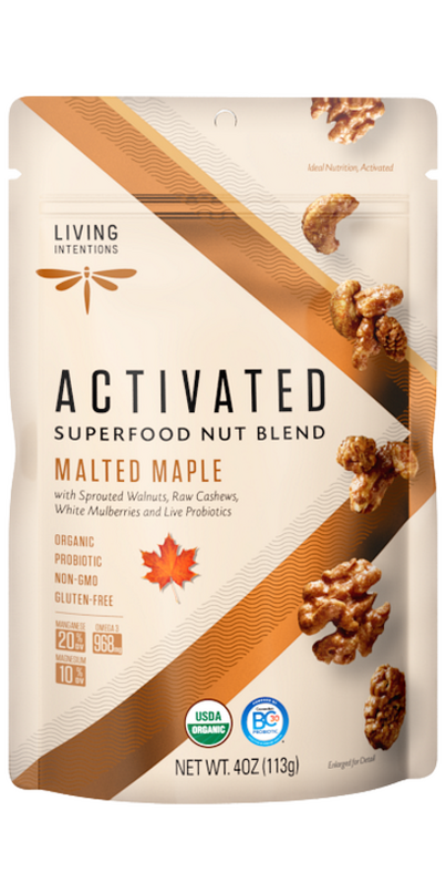 Living Intentions_Superfood Nut Blends - Malted Maple, w/Live Cultures_113g