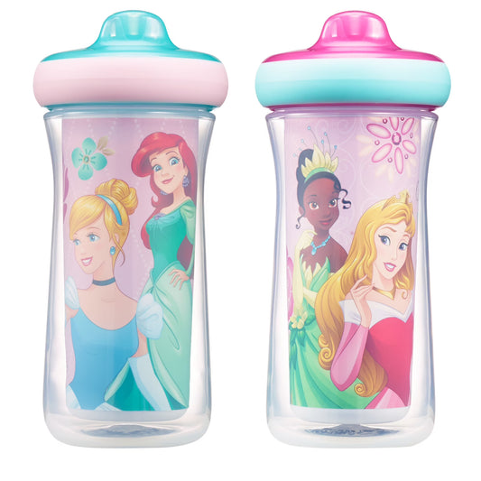 PRINCESS HARD SPOUT SIPPY CUPS 2 pack of 6