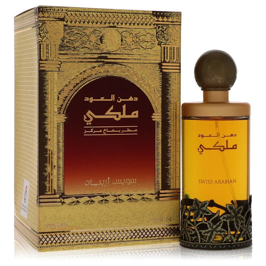Dehn El Oud Malaki Eau De Parfum Spray By Swiss Arabian 3.4 oz Eau De Parfum Spray