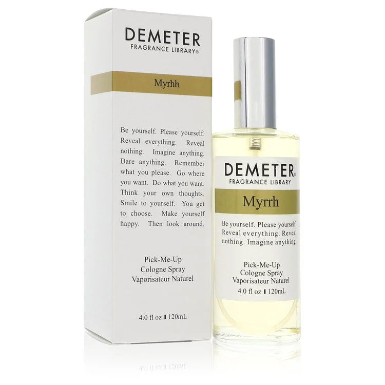 Demeter Myrhh Cologne Spray (Unisex) By Demeter 4 oz Cologne Spray
