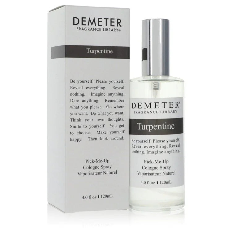 Demeter Turpentine Cologne Spray (Unisex) By Demeter 4 oz Cologne Spray