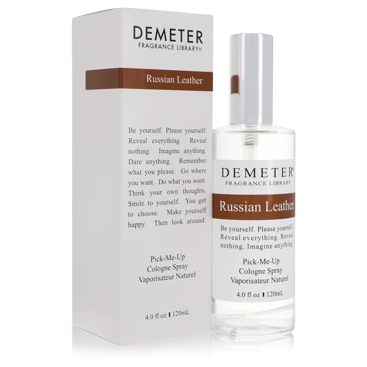 Demeter Russian Leather Cologne Spray By Demeter 4 oz Cologne Spray
