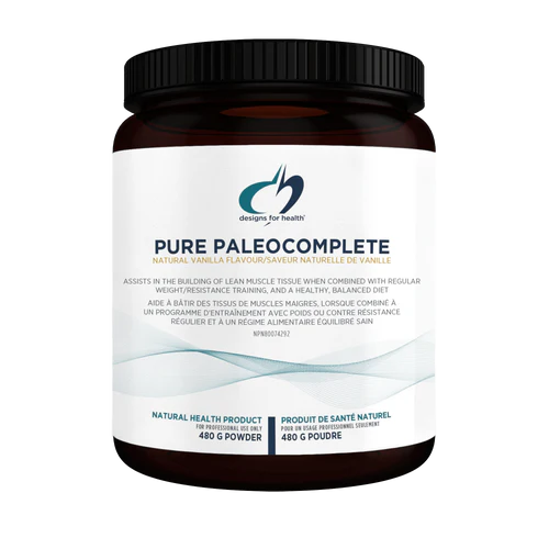 Designs For Health   Pure PaleoComplete® Vanilla   480 gPowder