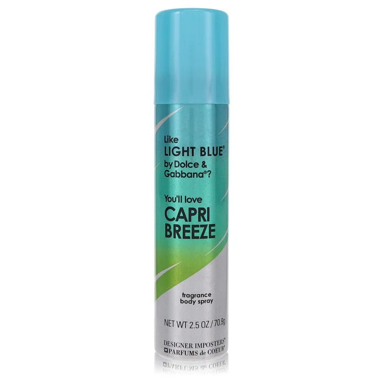 Parfums De Coeur    Women    Designer Imposters Capri Breeze    75 ml Body Spray