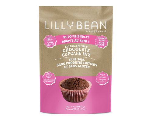 LILLY BEAN    Keto Baking Mixes    LILLY BEAN    Keto Baking Mixes    Keto Chocolate Cupcake Mix 198g