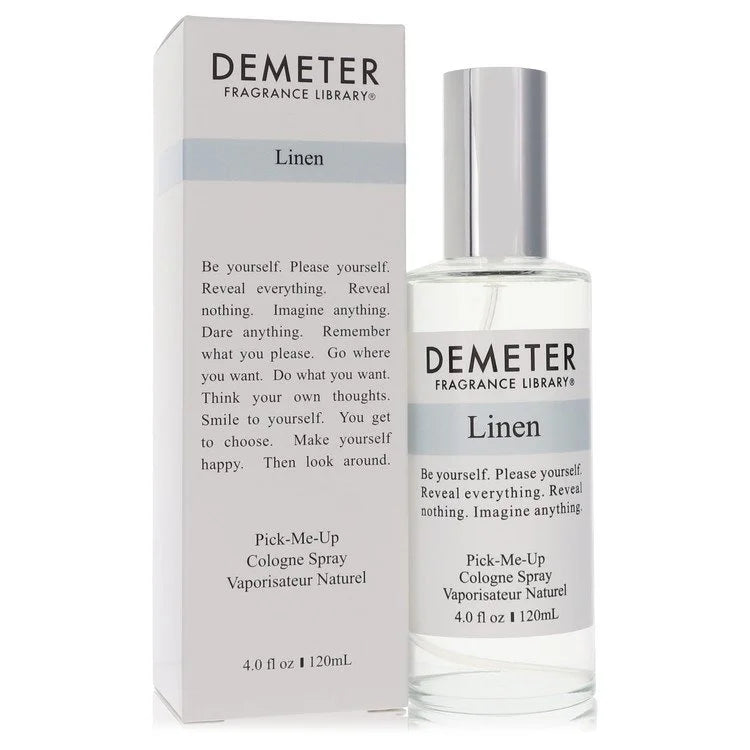 Demeter Linen Cologne Spray By Demeter 4 oz Cologne Spray