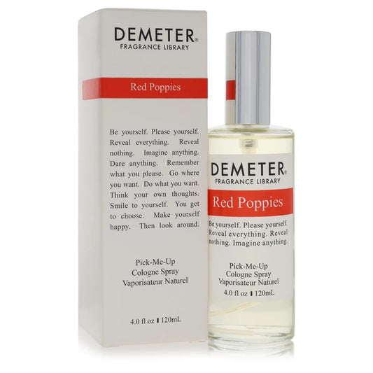 Demeter Red Poppies Cologne Spray By Demeter 4 oz Cologne Spray