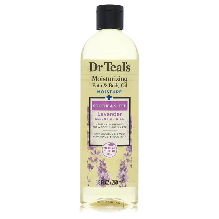 Dr Teal's Bath Oil Sooth & Sleep With Lavender Pure Epsom Salt Body Oil Sooth & Sleep with Lavender By Dr Teal's 8.8 oz Pure Epsom Salt Body Oil Sooth & Sleep with Lavender
