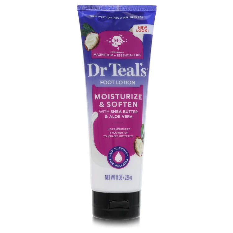 Dr Teal's    Women    Dr Teal's Pure Epsom Salt Foot Cream    240 ml Pure Epsom Salt Foot Cream with Shea Butter & Aloe Vera & Vitamin E