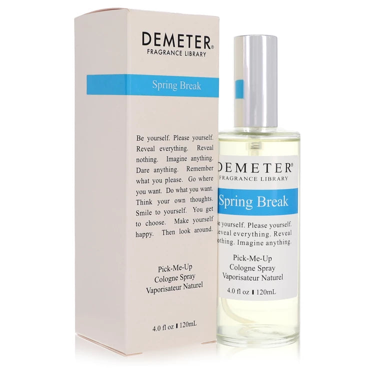 Demeter Spring Break Cologne Spray By Demeter 4 oz Cologne Spray