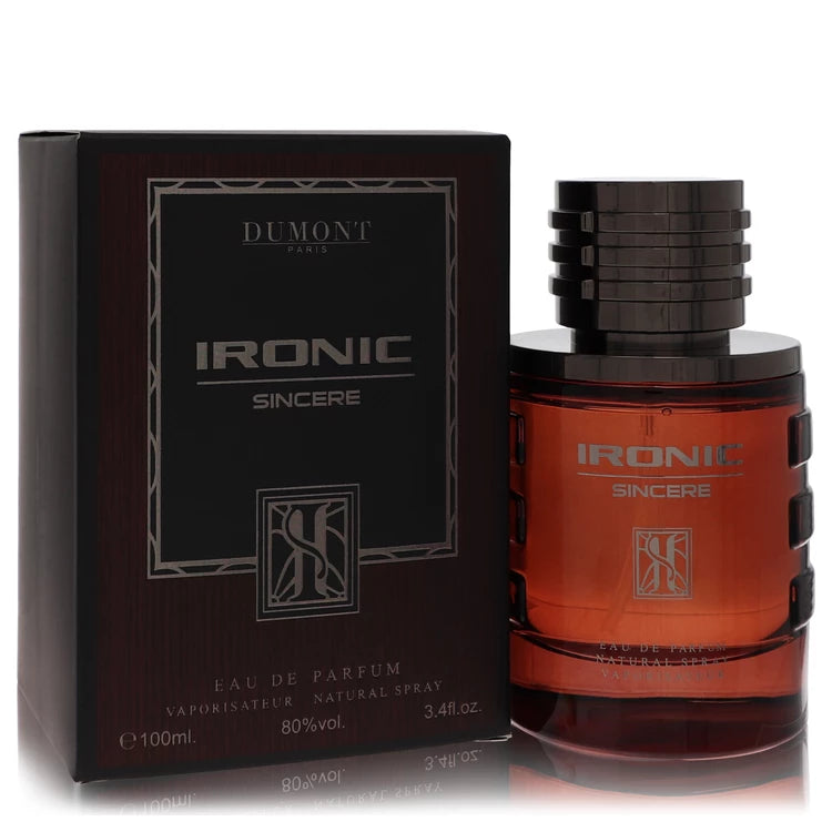 Dumont Ironic Sincere Eau De Parfum Spray By Dumont Paris 3.4 oz Eau De Parfum Spray