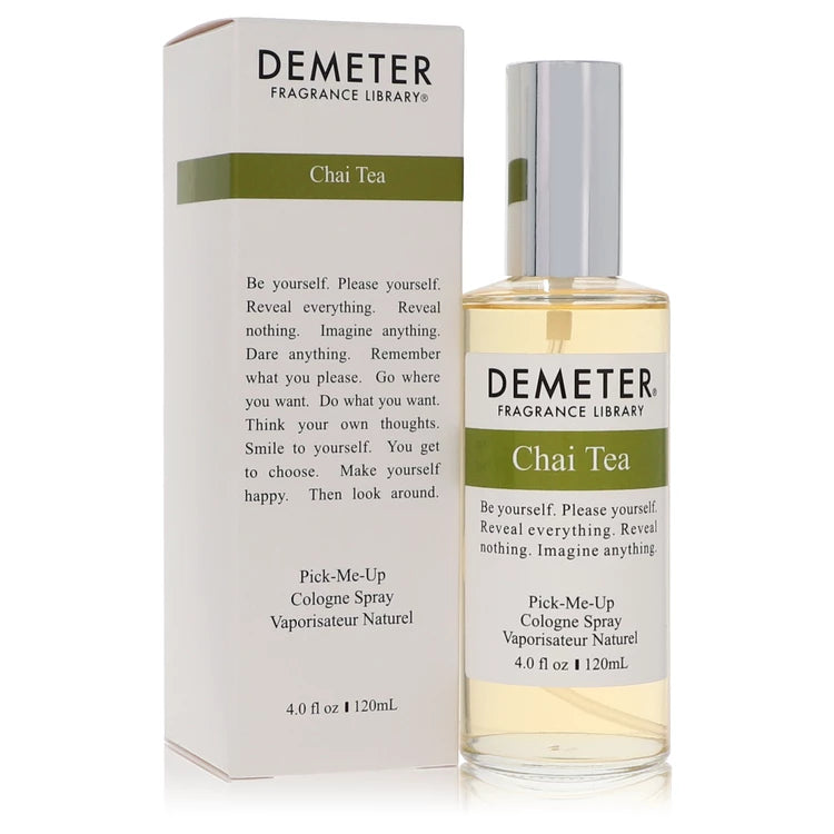 Demeter Chai Tea Cologne Spray By Demeter 4 oz Cologne Spray
