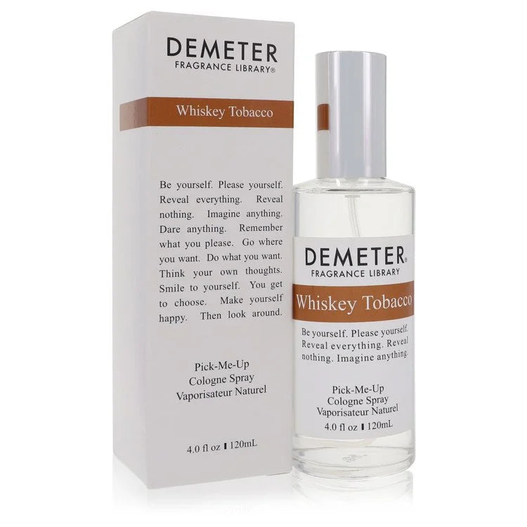 Demeter Whiskey Tobacco Cologne Spray By Demeter 4 oz Cologne Spray