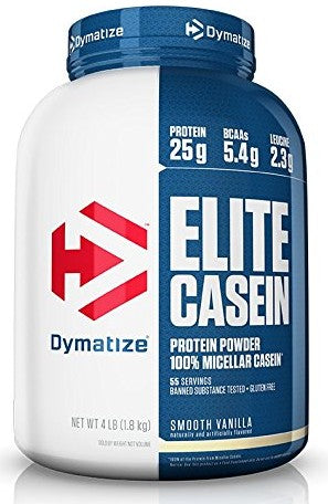 Dymatize - Dymatize Elite Casein Vanilla 4 lbs
