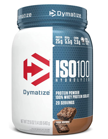 Dymatize ISO100 | Fudge Brownie | 20 Servings