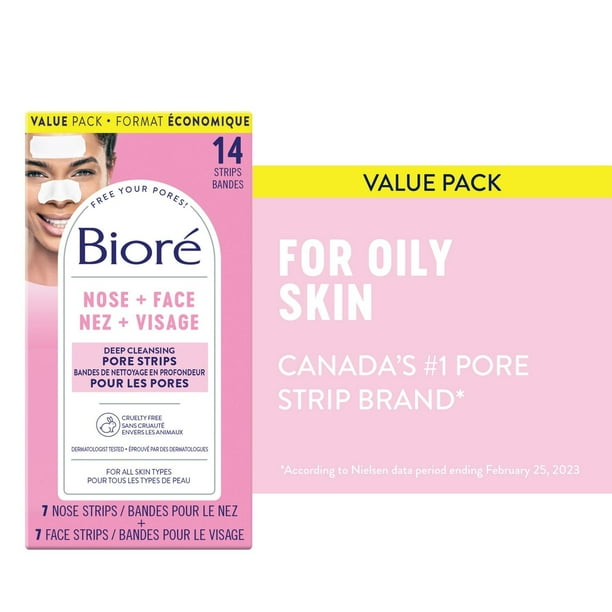BIORE STRIP DEEP PORE CLEANSING PORE COMBO PK 14