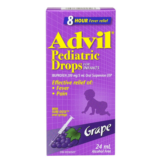 ADVIL DROPS PED GRAPE 24ML DROP MED