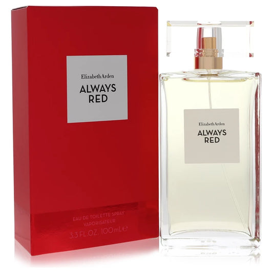 Always Red Eau De Toilette Spray By Elizabeth Arden 3.4 oz Eau De Toilette Spray